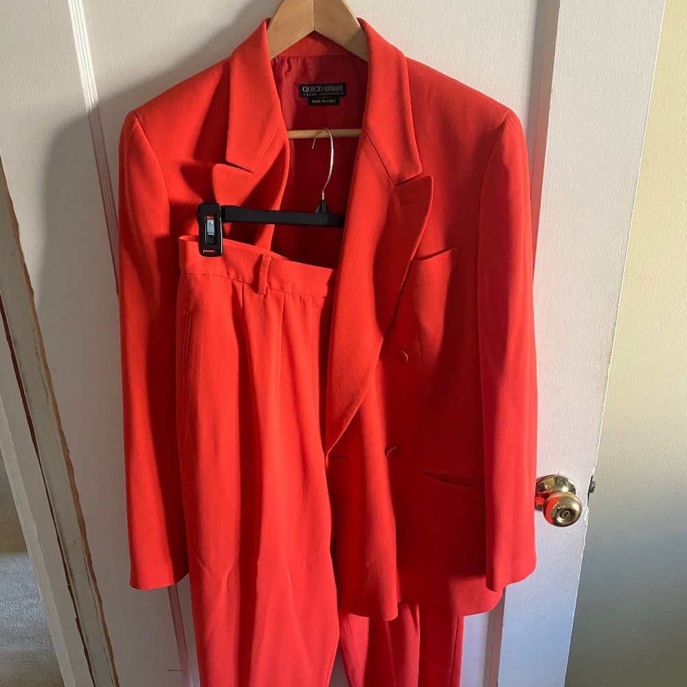 Giorgio Armani pants suit